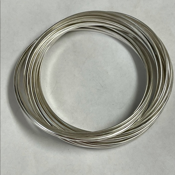 Silpada Salute Sterling Silver 21 Bangles - Picture 2 of 7